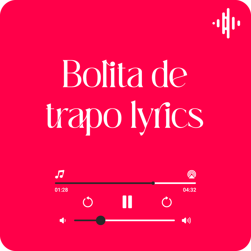 Bolita de trapo lyrics English Andrés Cabas