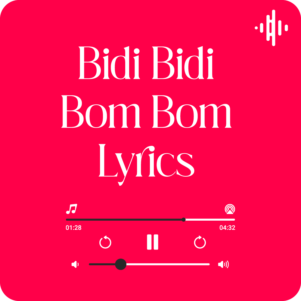 Bidi bidi bom bom lyrics English Selena