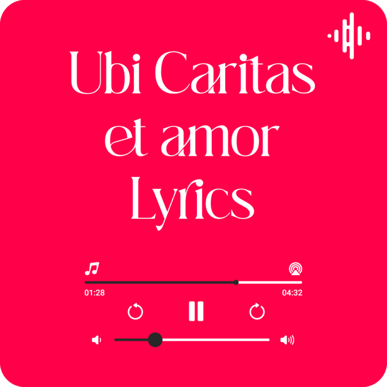 Ubi caritas et amor Lyrics with English Jacques Berthier and Taizé