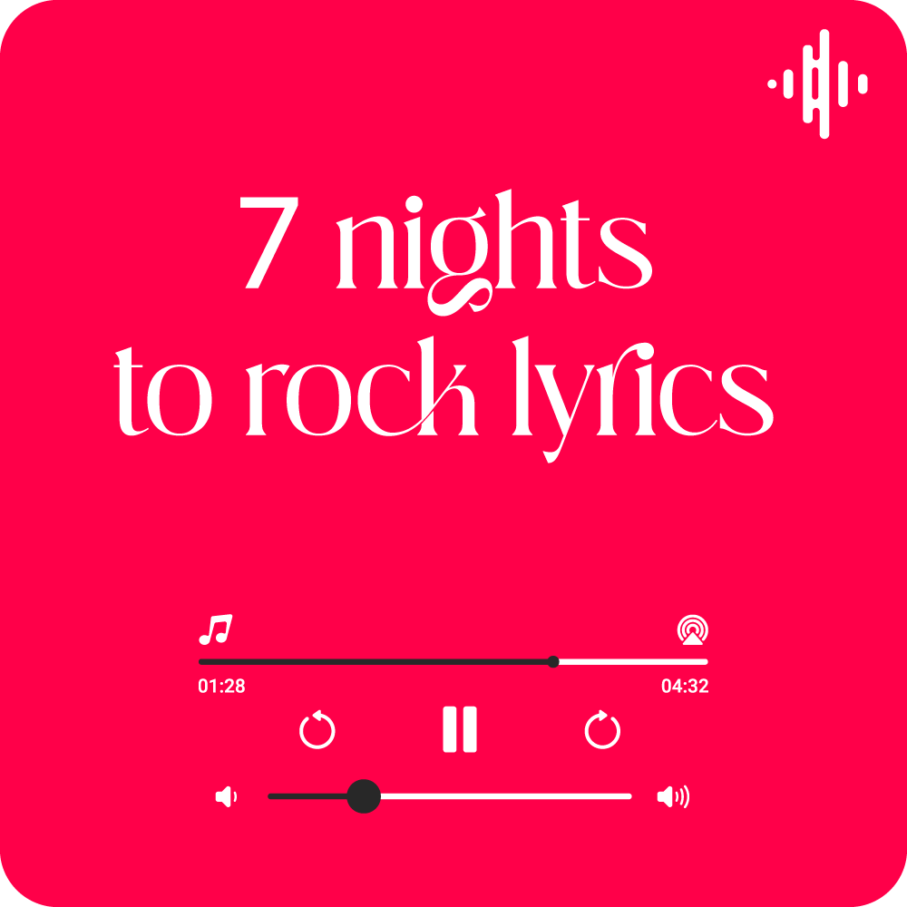 7 nights to rock lyrics Nick Lowe