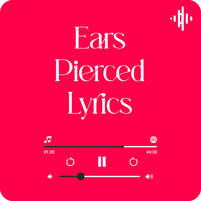 Ears Pierced Lyrics By Siri Nilsen