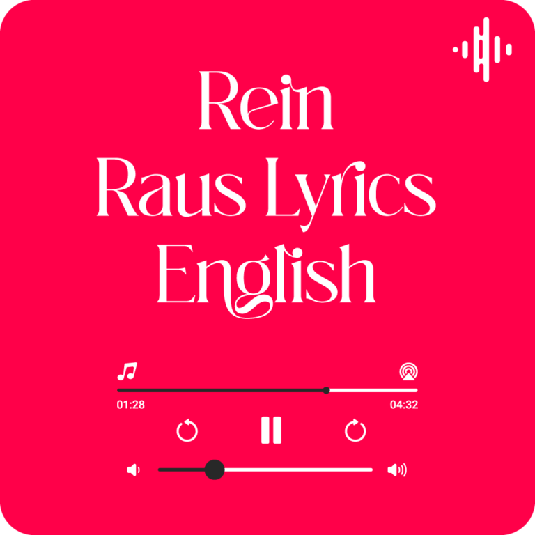 Rein Raus Lyrics English