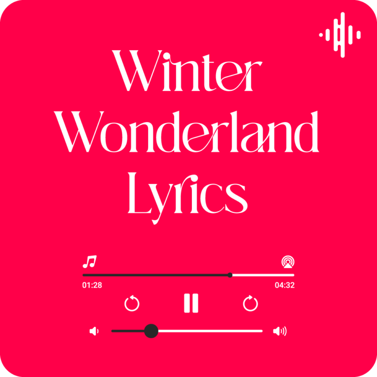 Winter Wonderland Lyrics Bing Crosby