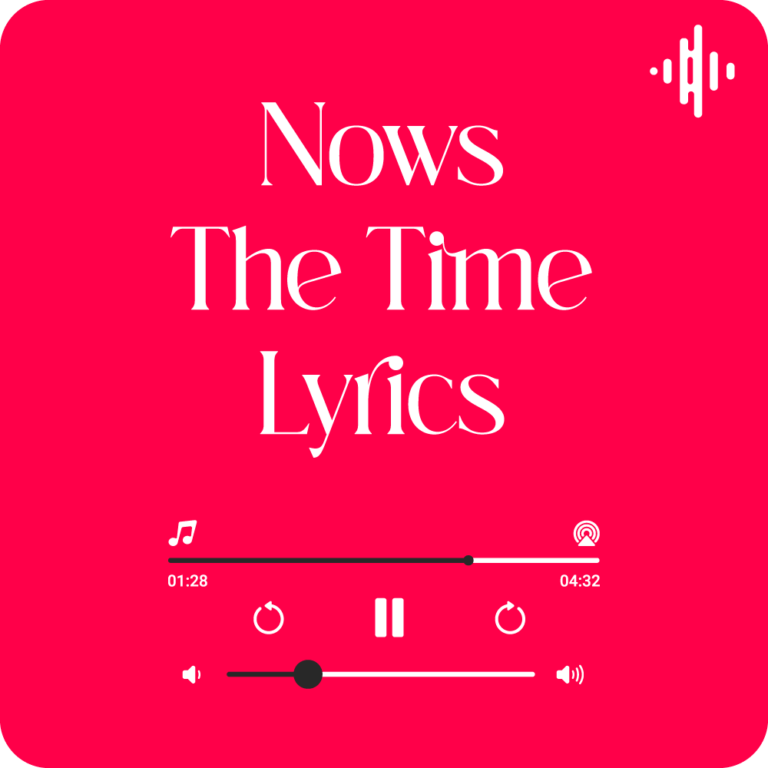 Caleb Klauder Nows The Time Lyrics