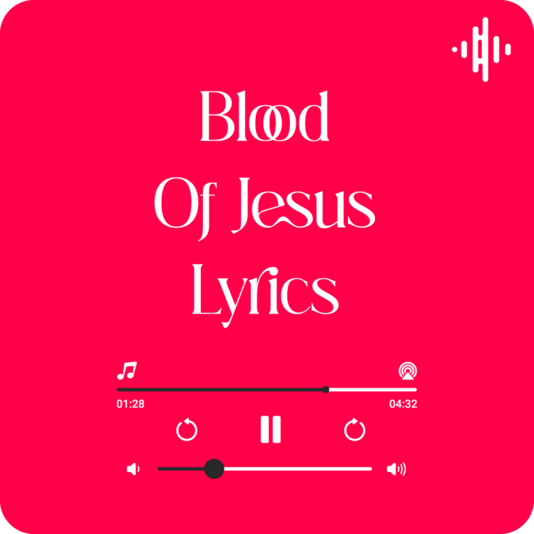 Blood of Jesus Lyrics by The Collingsworth Family