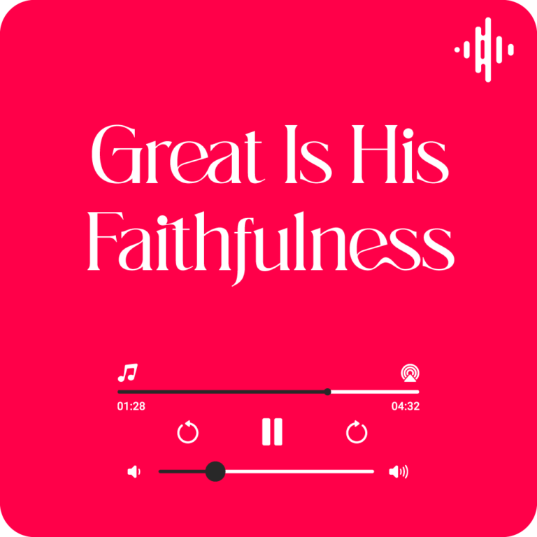 Great is his faithfulness Lyrics The Collingsworth Family